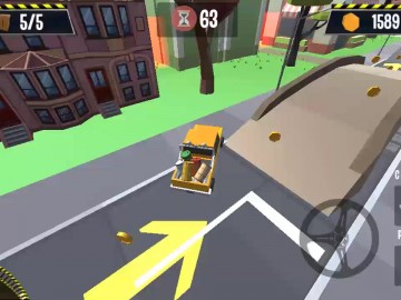 Cargo Carrier: Low Poly