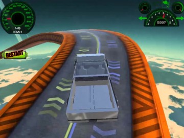 Cyber Truck Race Climb