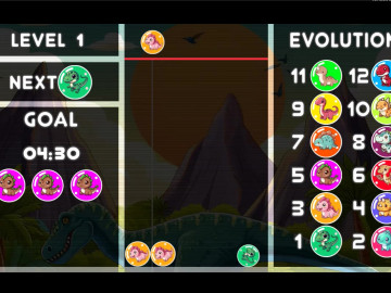 Dino Fusion Bubble Evolution