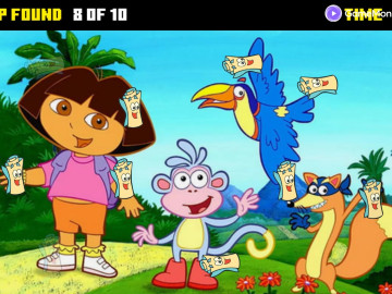 Dora Find Hidden Map