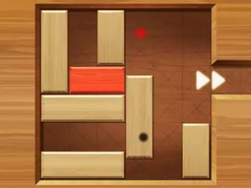 EXIT : unblock red wood block