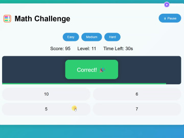 Math Challenge For Kid