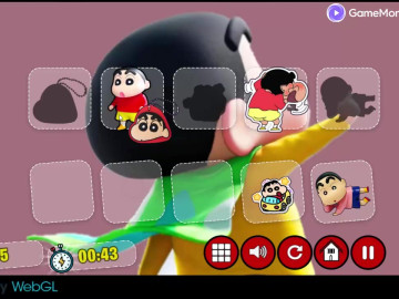 Mr Shinchan Crayon Solving