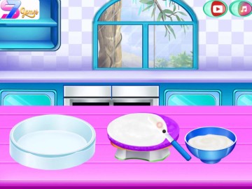 VINCY COOKING RAINBOW BIRTHDAY CAKE